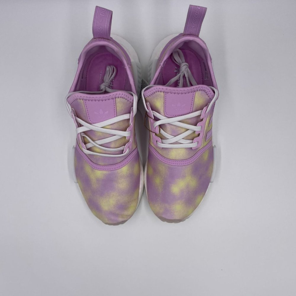 adidas NMD R1 Pink / Lilac / White Womens Shoes - Picture 5 of 8